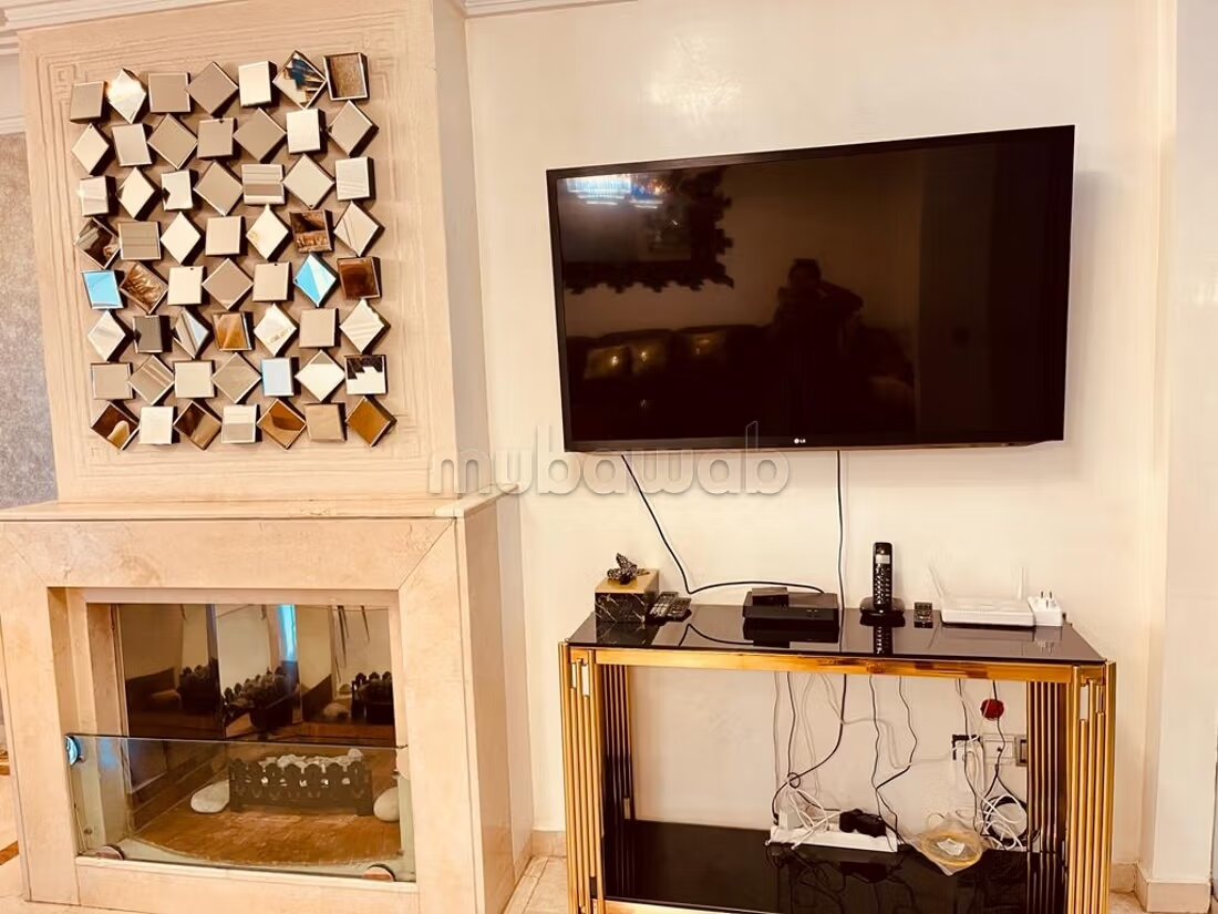 Apartment 150 m² for rent in Casablanca (Racine) — Photo 4
