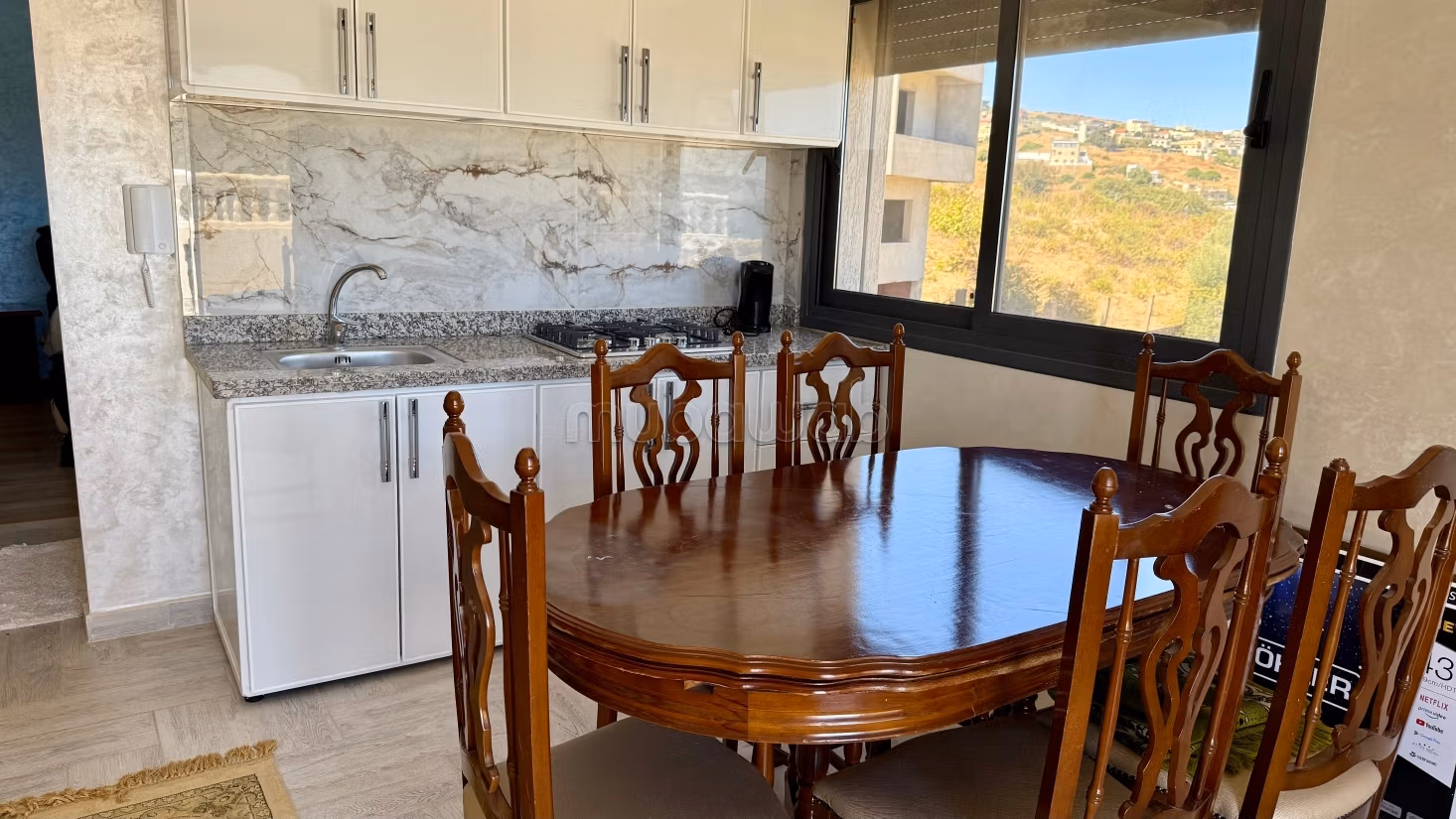 Furnished studio 60 m² for rent in Oued Alian — Photo 9