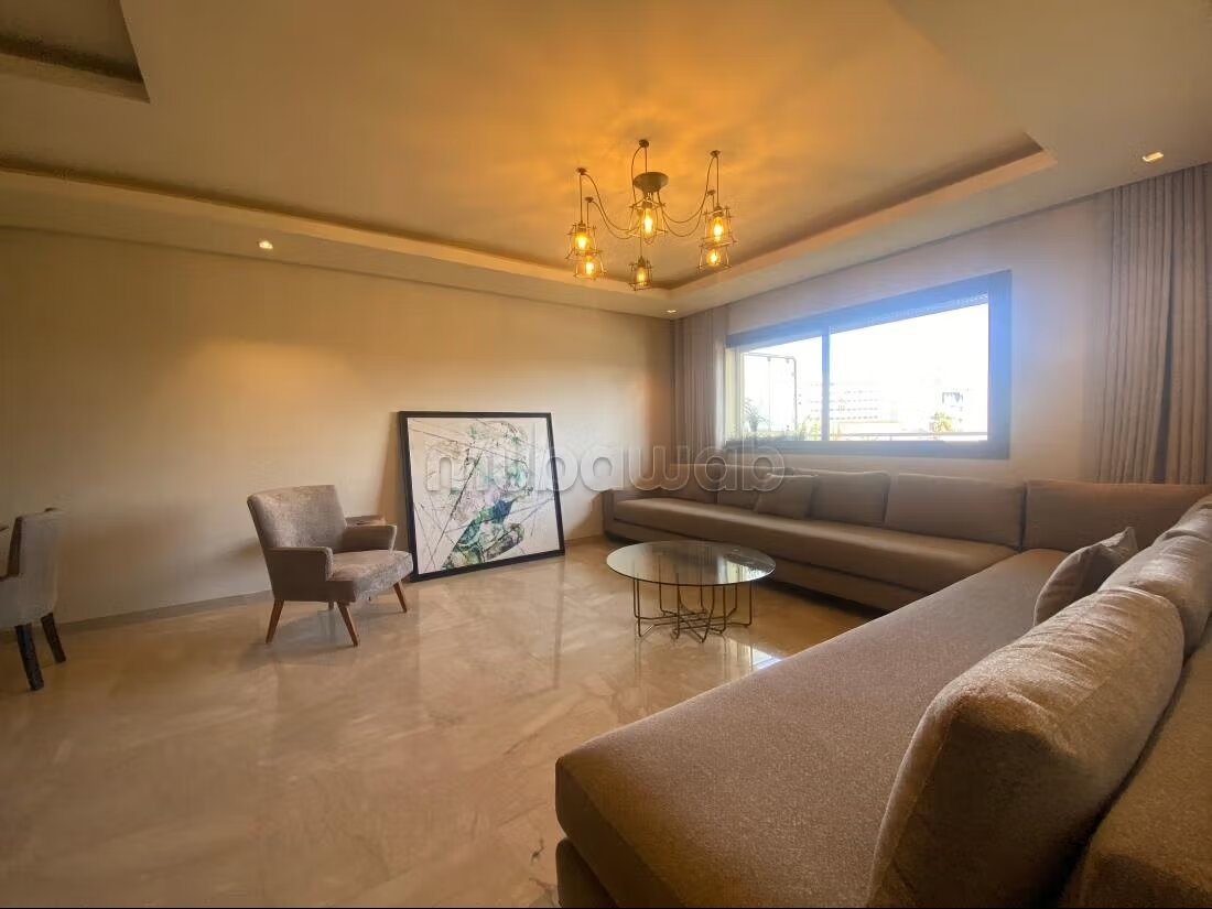 Appartement meublé 155 m² à louer à Casablanca — Photo 6