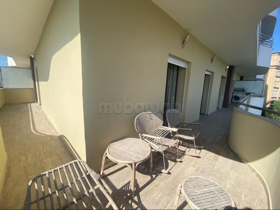 Appartement meublé 155 m² à louer à Casablanca — Photo 21