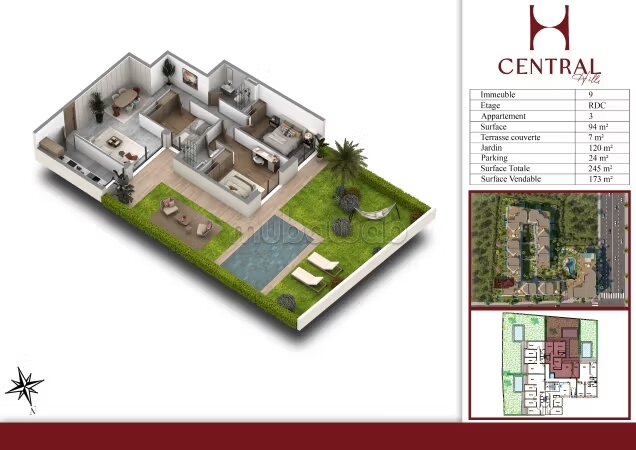 Appartement 103 m² à vendre à Casablanca – Ain Diab Extension — Photo 24