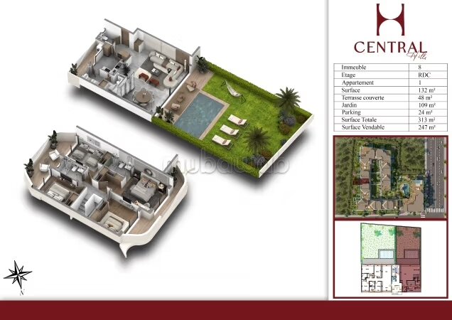 Duplex apartment 192 m² for sale in الدار البيضاء - Ain Diab Extension — Photo 29