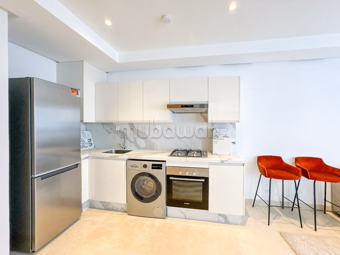 Furnished Studio Apartment 45 m² for Rent in Casablanca (Gauthier) — Photo 5