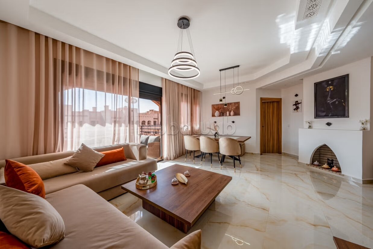 Luxurious Furnished Apartment for Long Term Rent in Marrakech