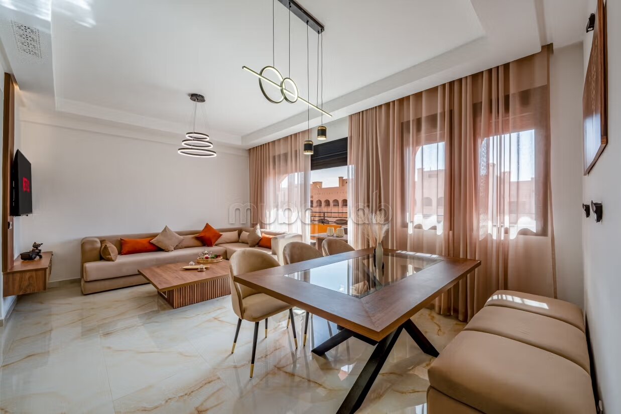 Appartement meublé 110 m² à louer à Marrakech — Photo 7