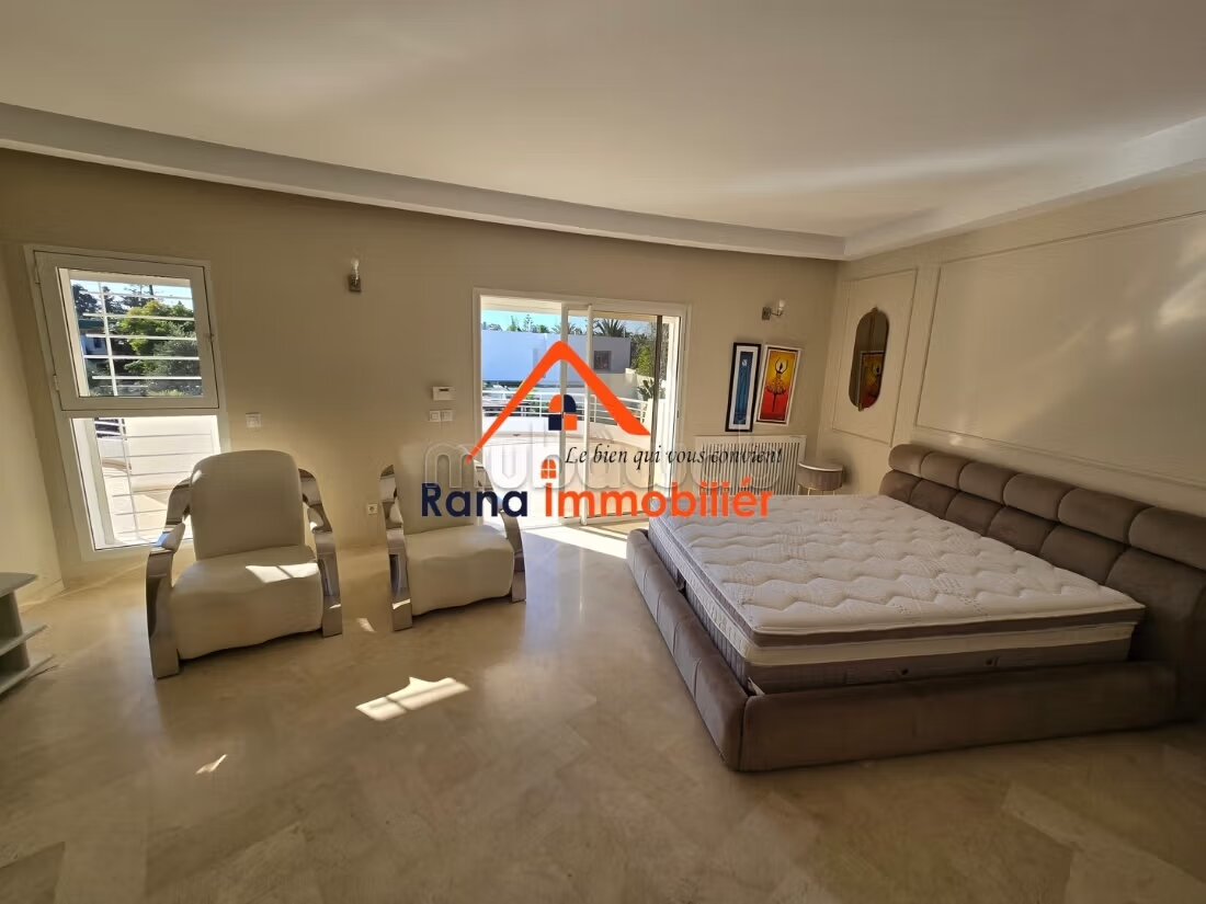 Furnished Villa 2000 m² for rent in Rabat Souissi — Photo 29