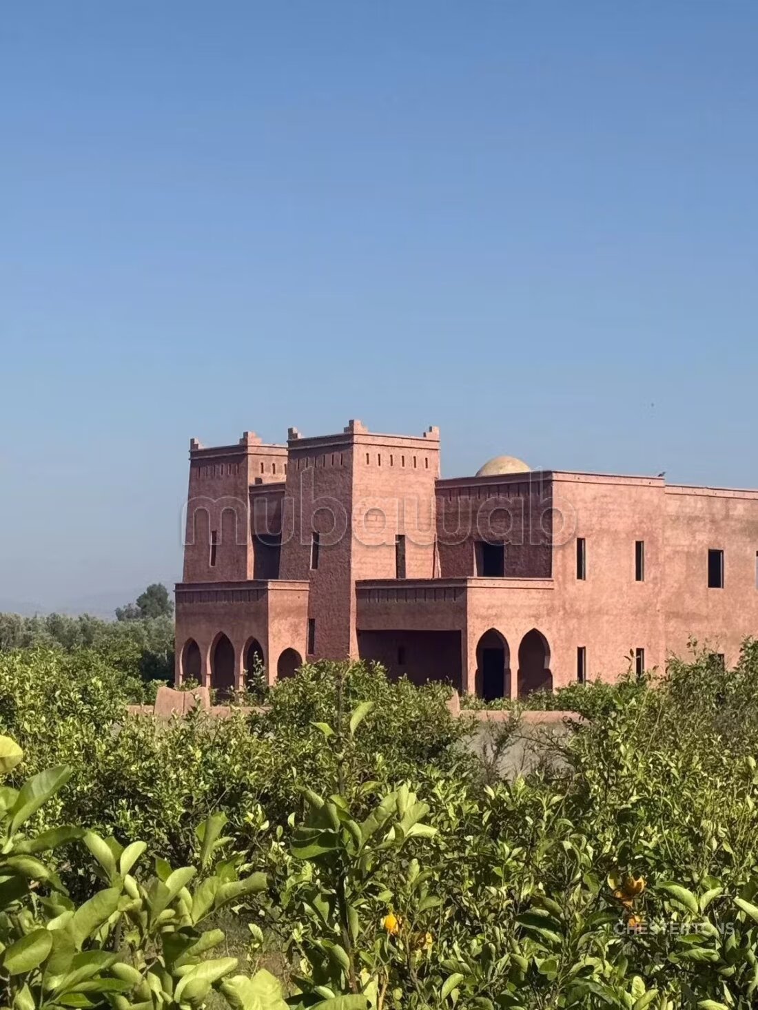 Domaine de 4 hectares avec 4 villas semi-finies à vendre à Marrakech — Photo 6
