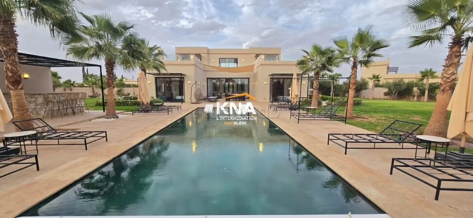 Domaine de 4 hectares avec 4 villas semi-finies à vendre à Marrakech — Photo 11