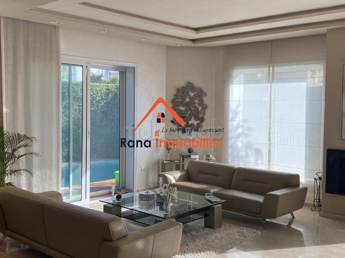 Furnished Villa 500 m² for rent in Rabat (Hay Riad) — Photo 11