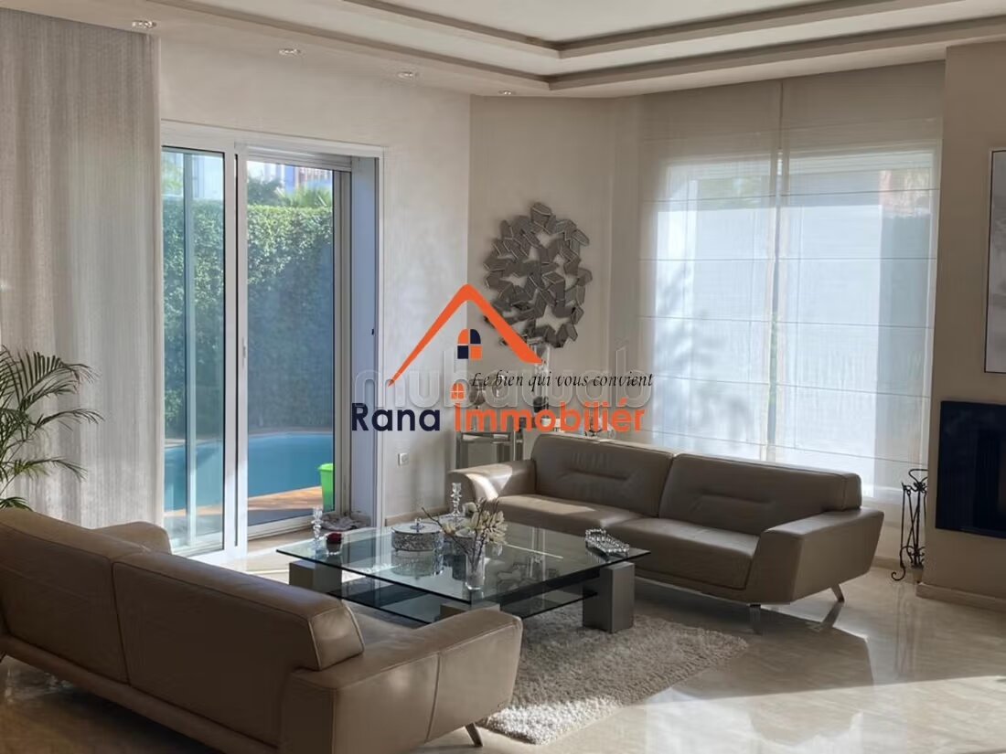 Furnished Villa 500 m² for rent in Rabat (Hay Riad) — Photo 12
