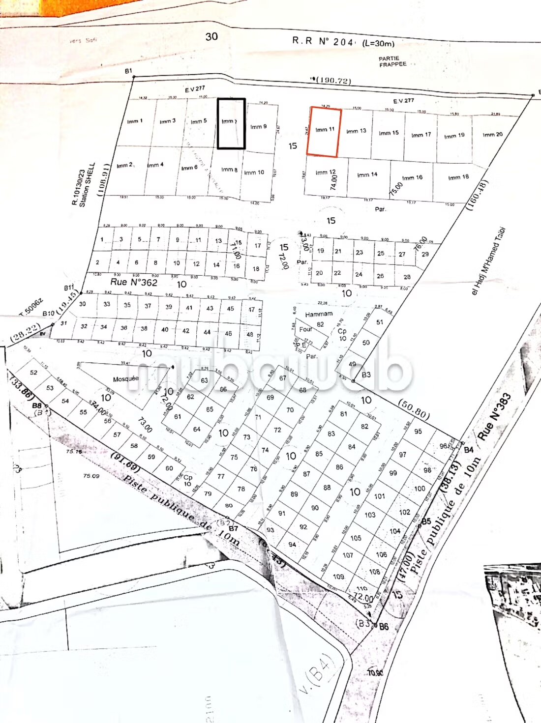 Commercial land 350 m² for sale in Safi — Photo 9