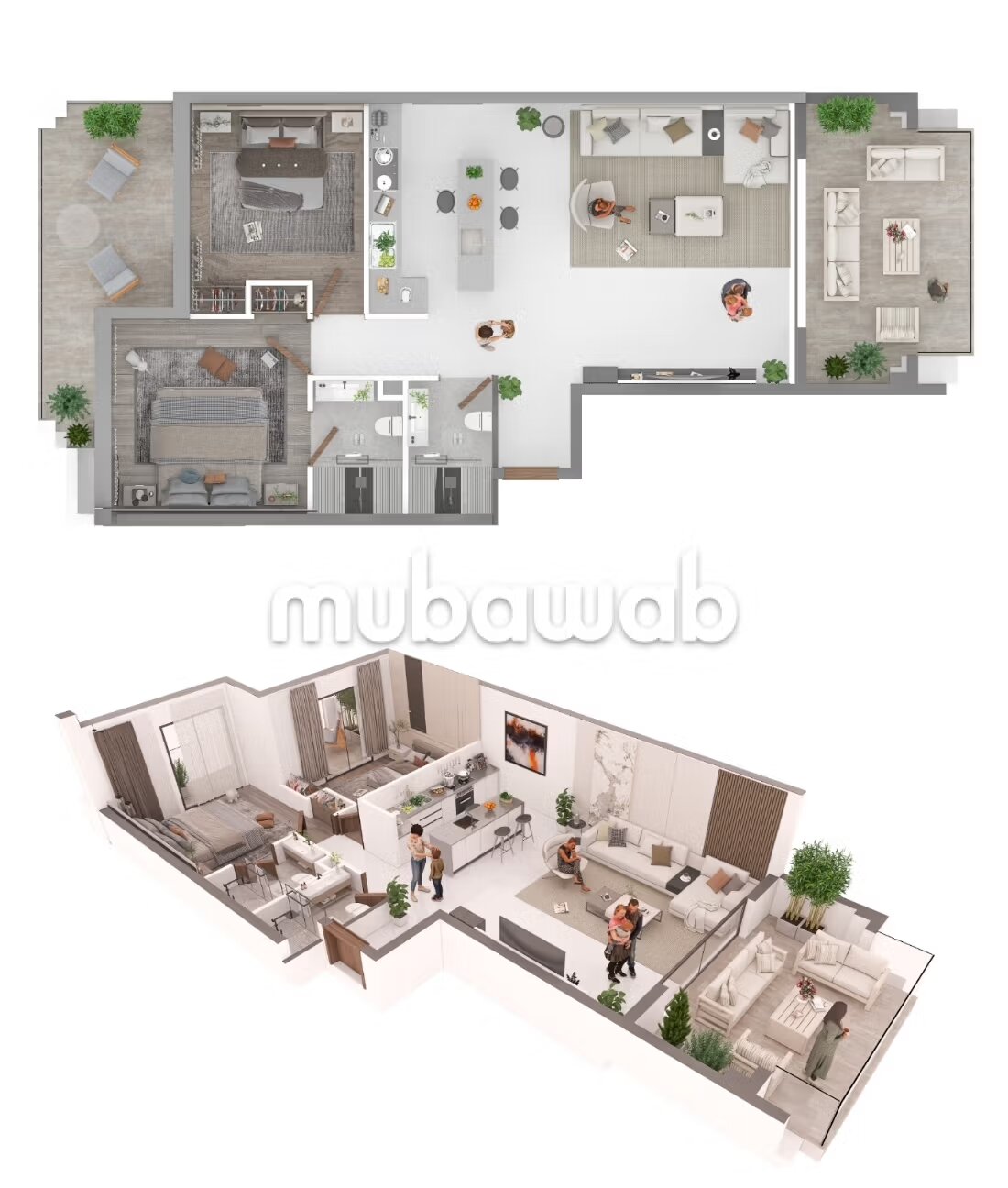 Appartement 110 m² à vendre à Tanger (Puerta de la Vida) — Photo 5