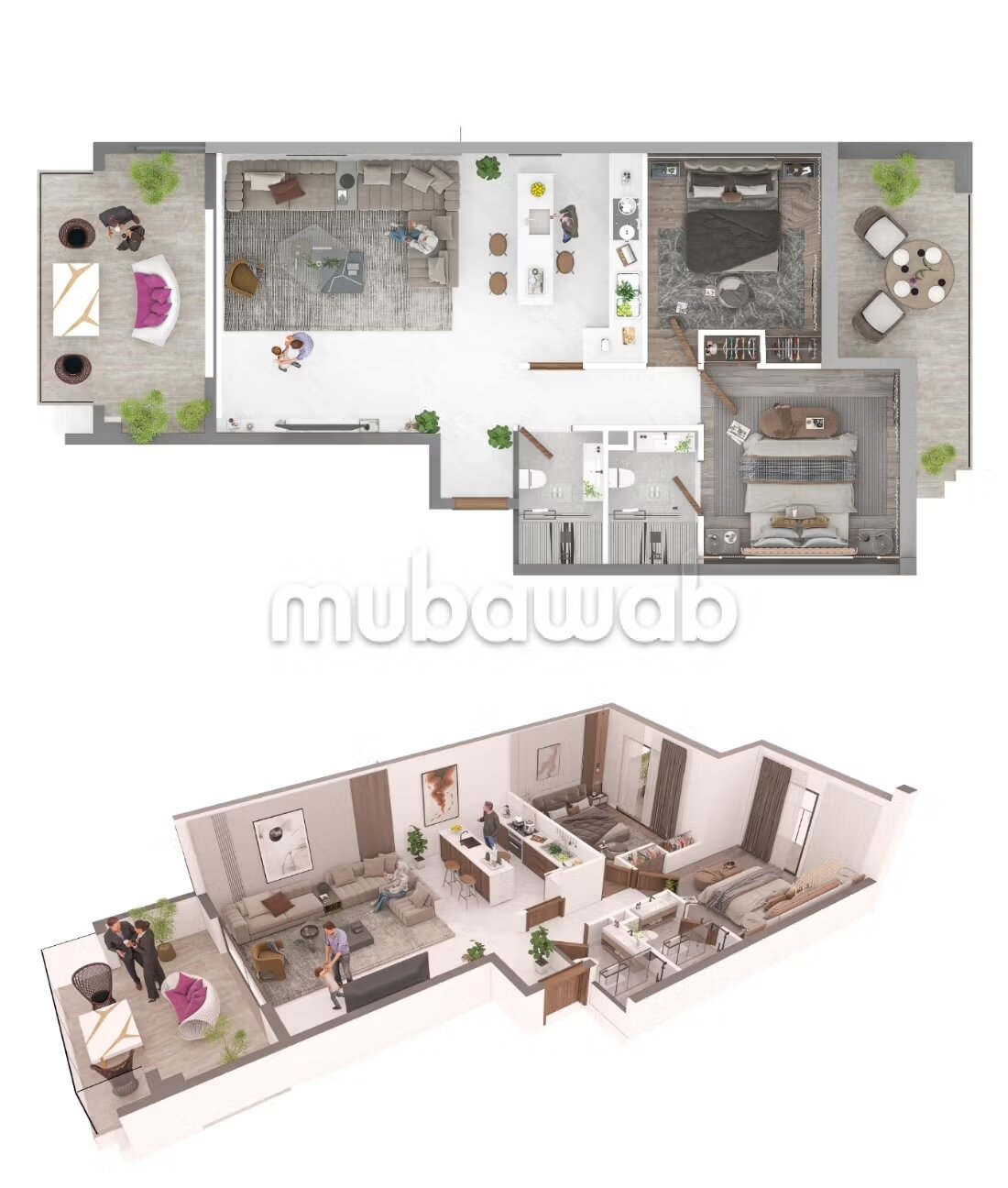 Appartement 110 m² à vendre à Tanger (Puerta de la Vida) — Photo 9