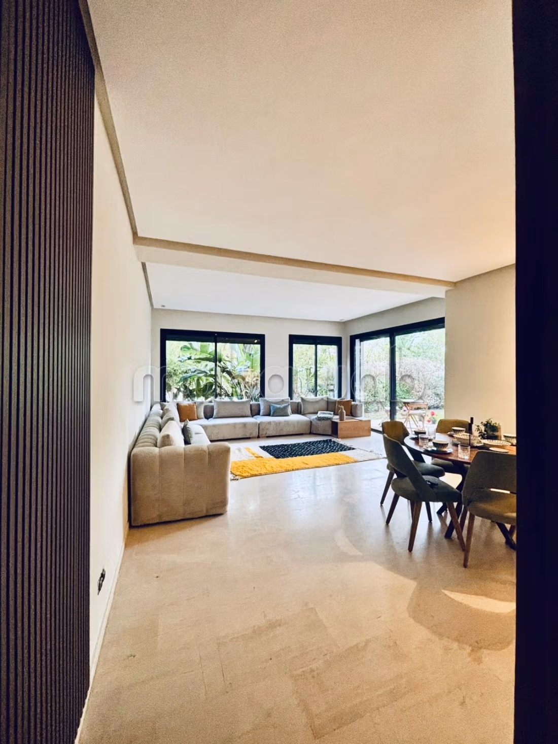 Appartement moderne meublé de 200 m² à louer à Casablanca — Photo 4