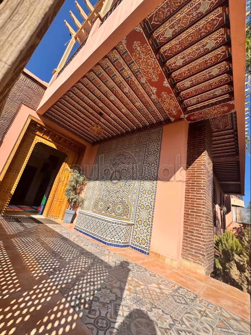 Moroccan furnished villa with pool for sale - 480 m² Marrakech — Photo 7