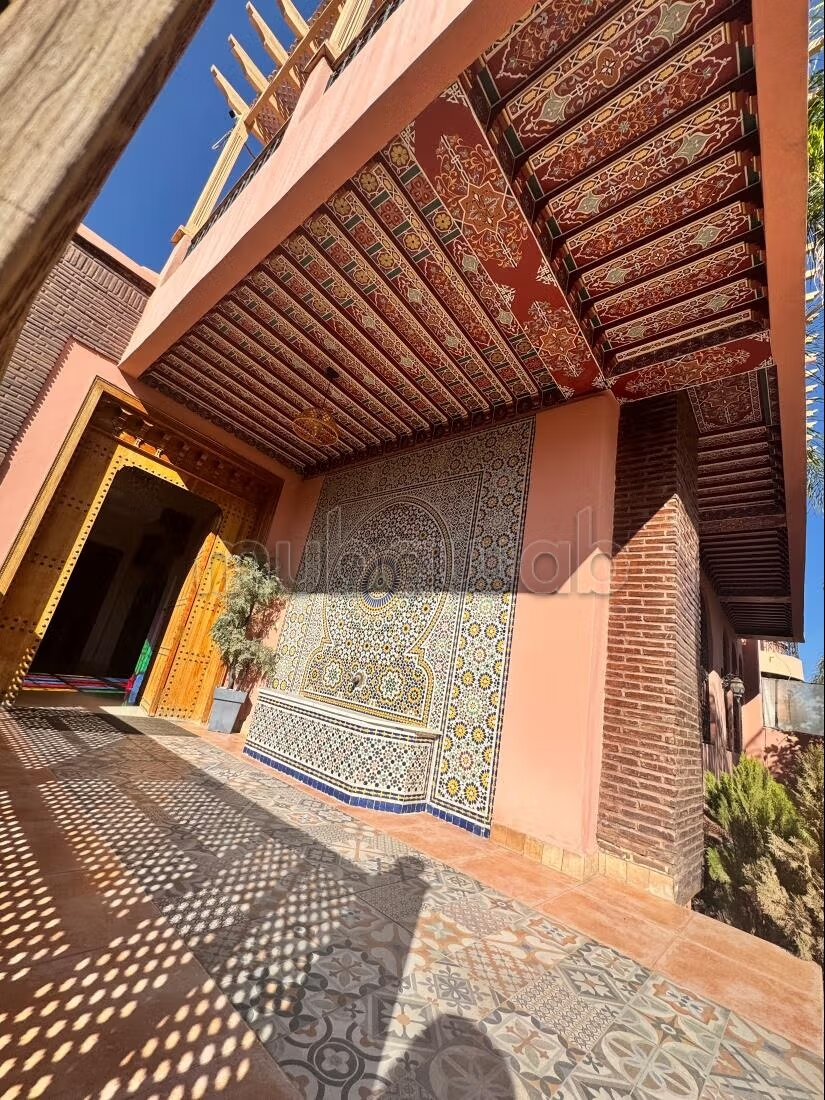 Moroccan furnished villa with pool for sale - 480 m² Marrakech — Photo 8