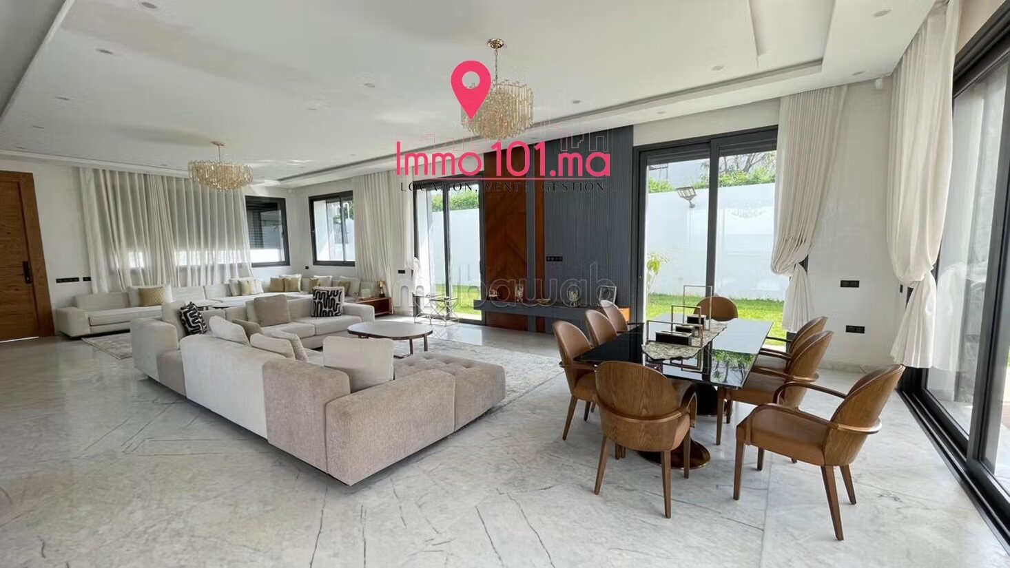 Villa 540 m² à louer à Rabat — Photo 4