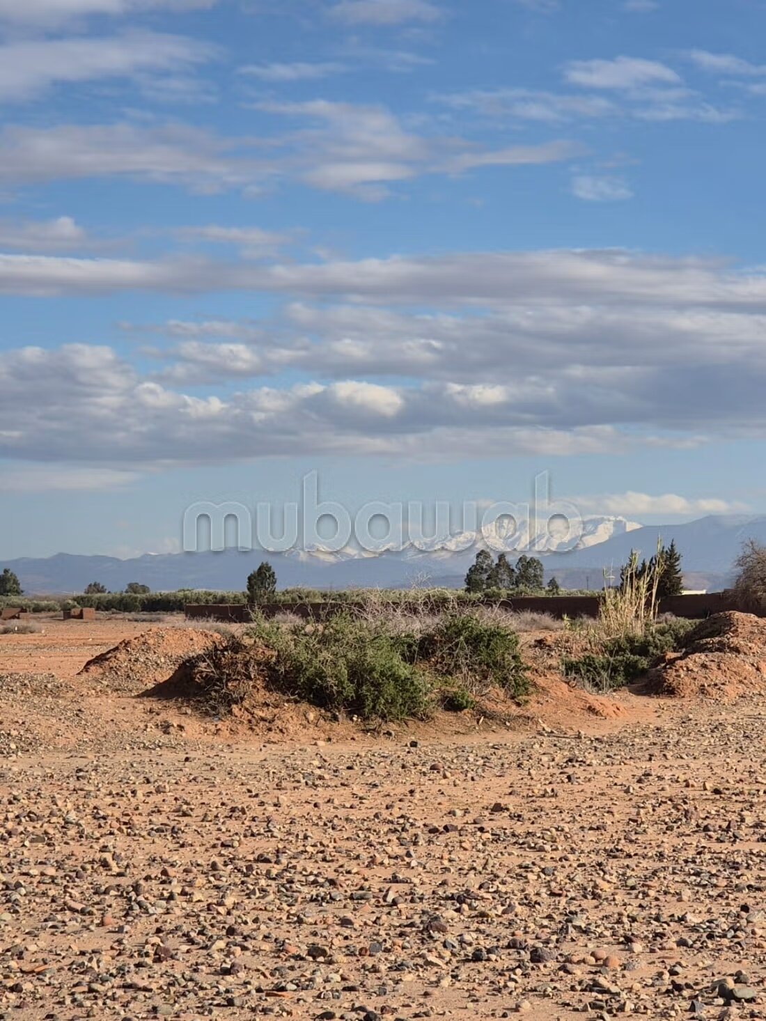 Magnificent 1-hectare plot with Atlas view, 20 km from Marrakech
