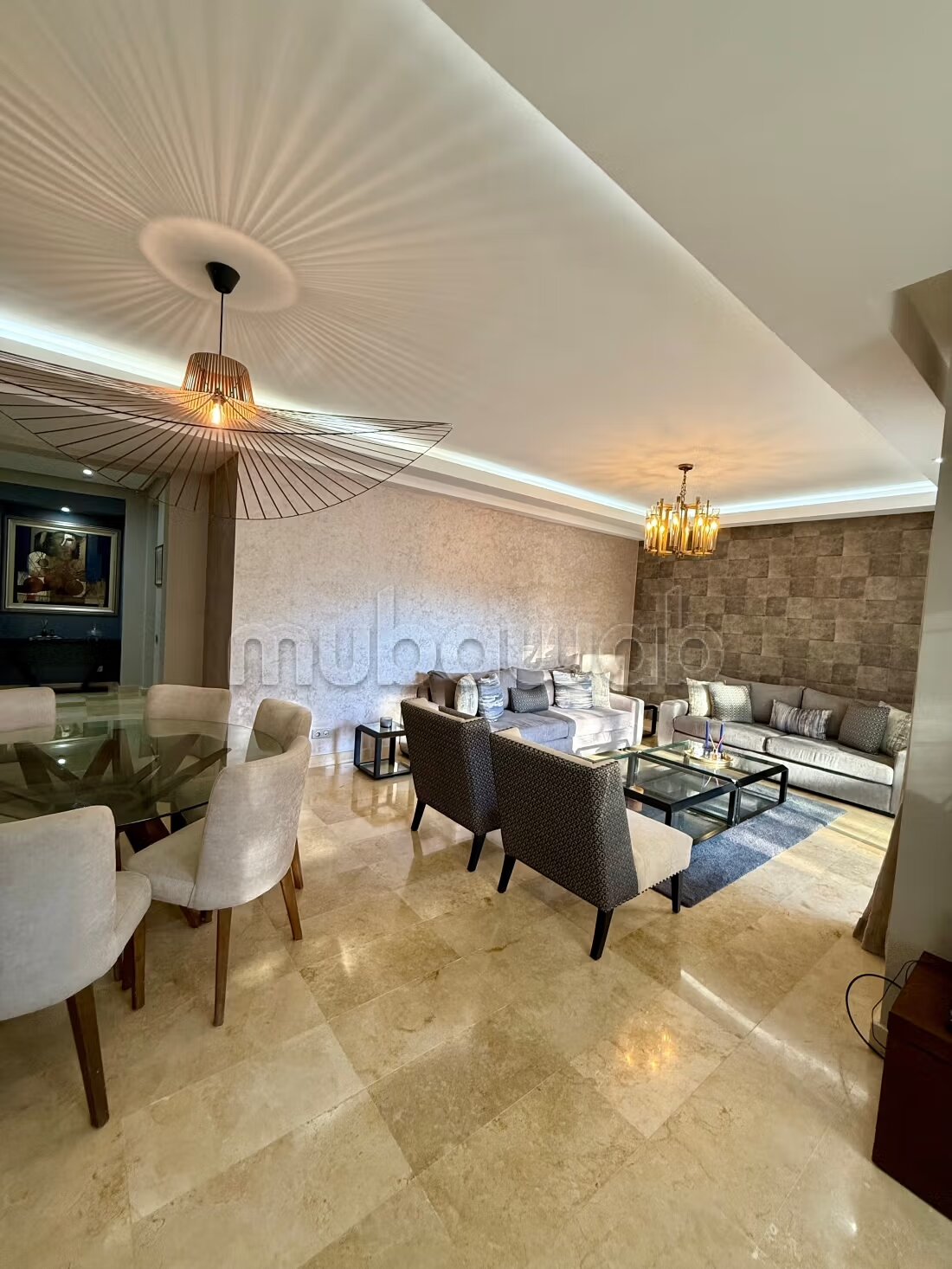 Appartement meublé 218 m² à louer à Rabat (Souissi - Orangerie) — Photo 19