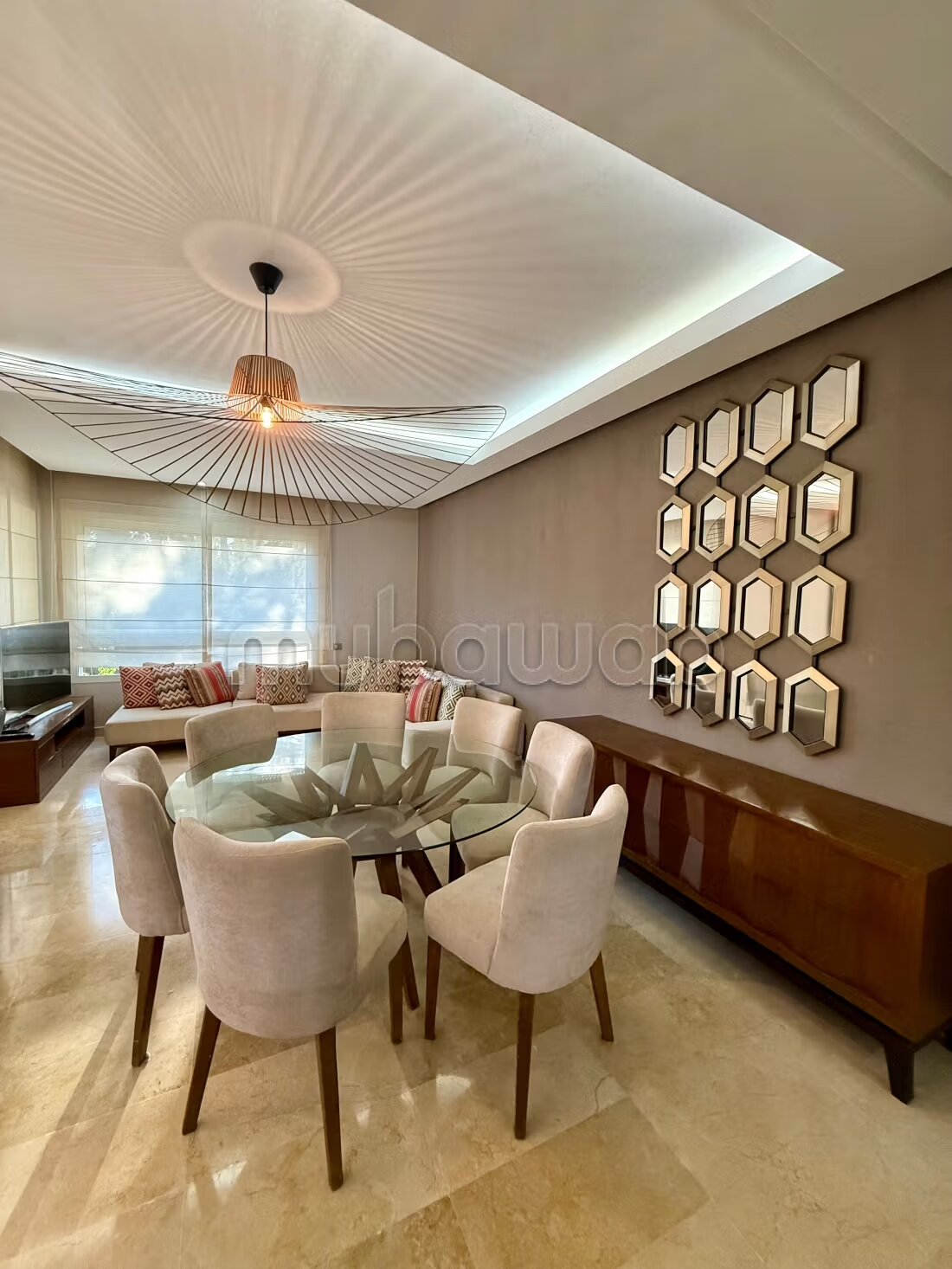 Appartement meublé 218 m² à louer à Rabat (Souissi - Orangerie) — Photo 21