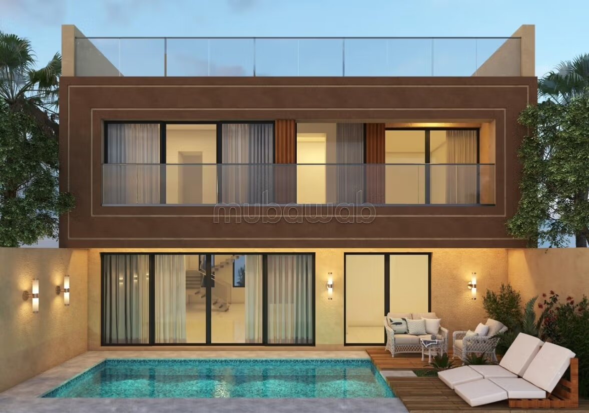 Luxury semi-finished villa for sale, Route de Tahanaout, Marrakech — Photo 4