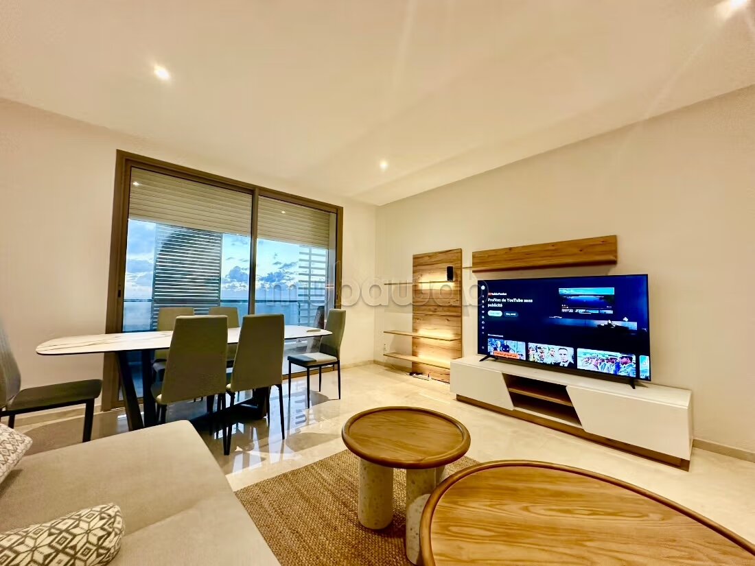 Furnished Sea View Apartment - Residential Complex with Pool