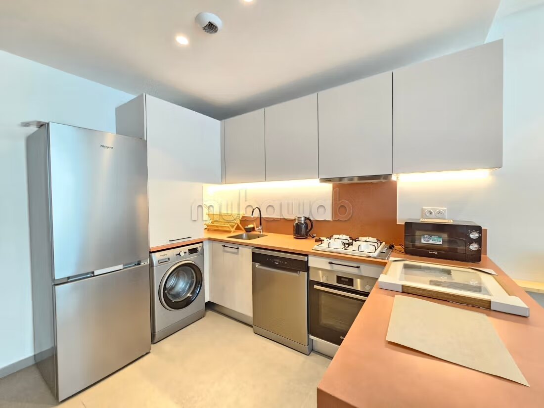 Beautiful furnished studio of 65 m² for rent in Casablanca — Photo 11