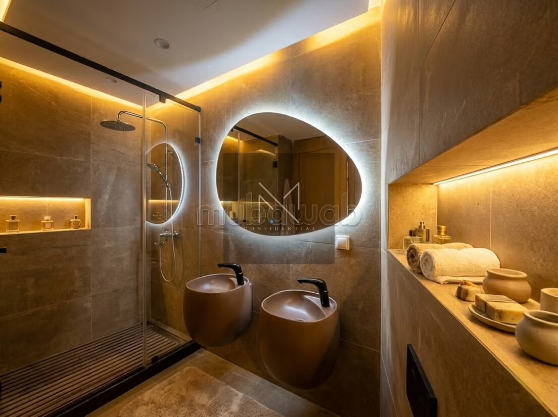 Appartement 132 m² à louer – 3 chambres à Casablanca — Photo 3