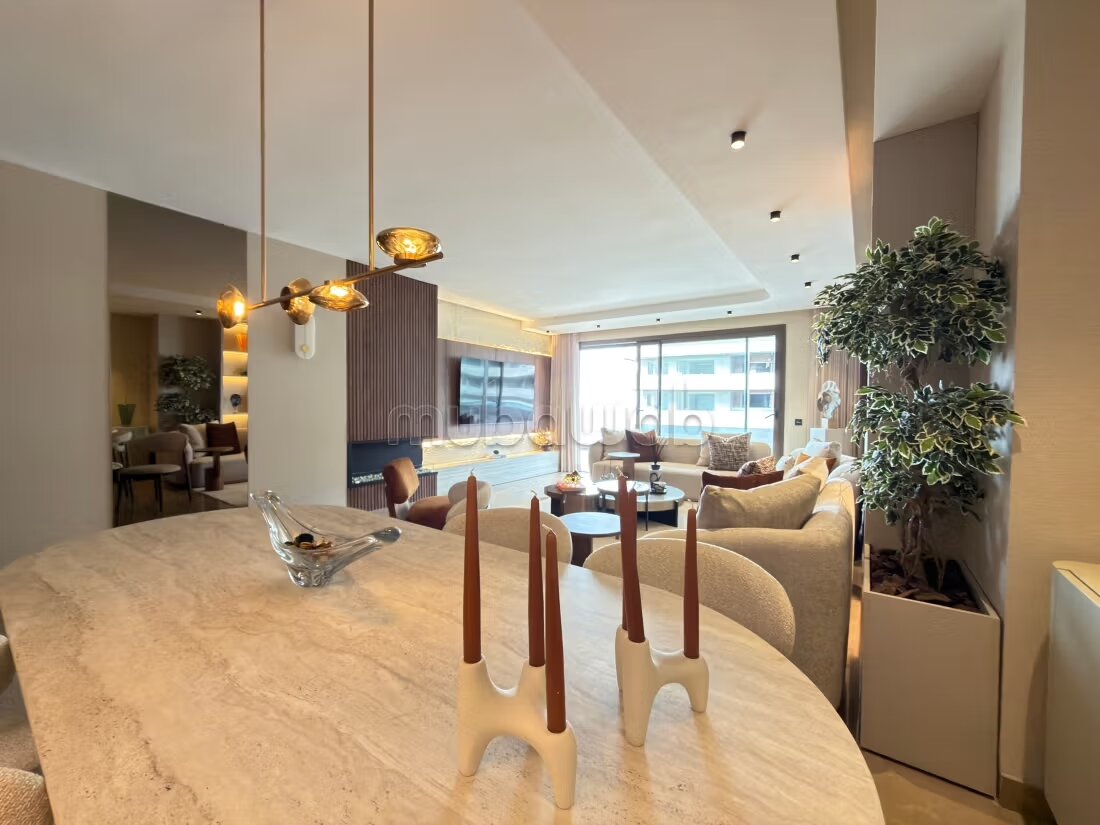 Luxurious 170 m² apartment with sea view in Casablanca — Photo 4