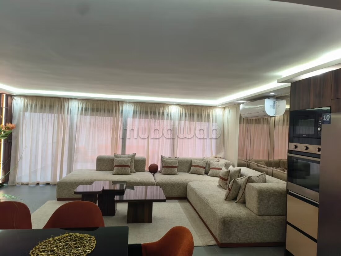 Furnished duplex 135 m² with private terrace for rent in Marrakech — Photo 43