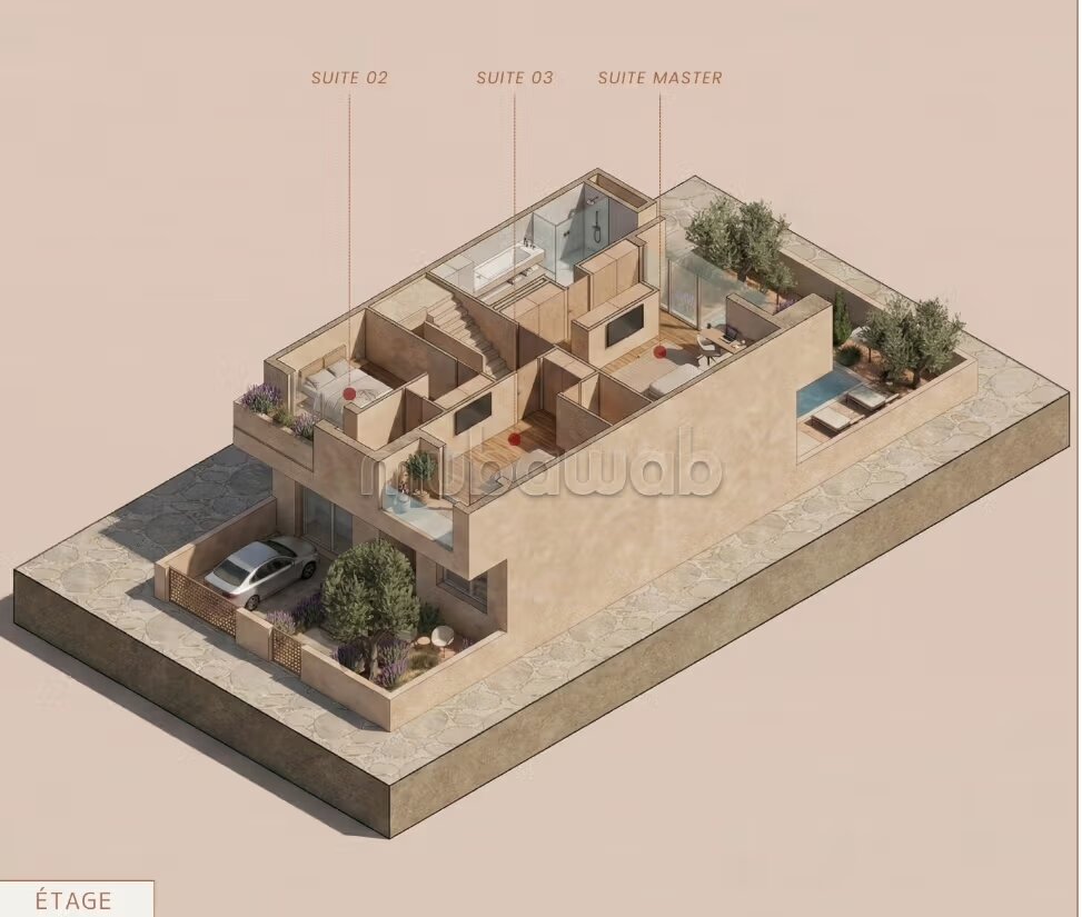 فيلا 180 م² للبيع في مراكش — Photo 146