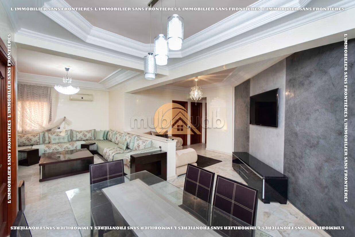 Appartement meublé 116 m² à louer à Marrakech Guéliz — Photo 3