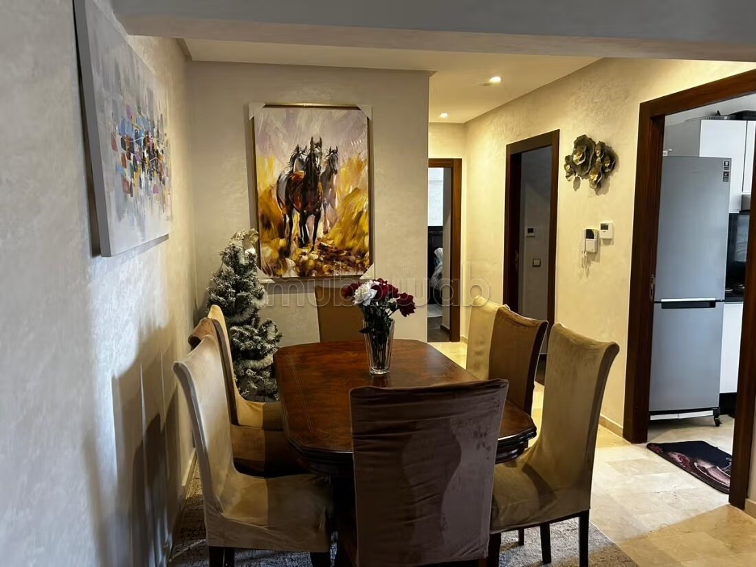 Appartement neuf meublé 90 m² à louer à Rabat (quartier L’Océan) — Photo 8
