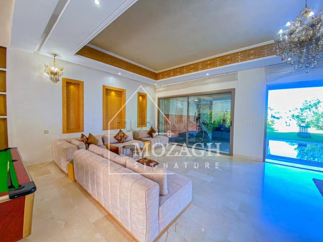 فيلا حديثة 1000 م² للبيع بمراكش — Photo 6