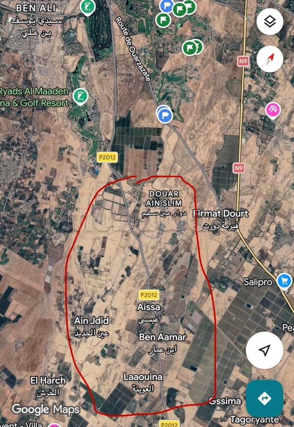 Terrain 10000 m² à vendre à Marrakech (Triangle d'or de la Palmeraie) — Photo 8