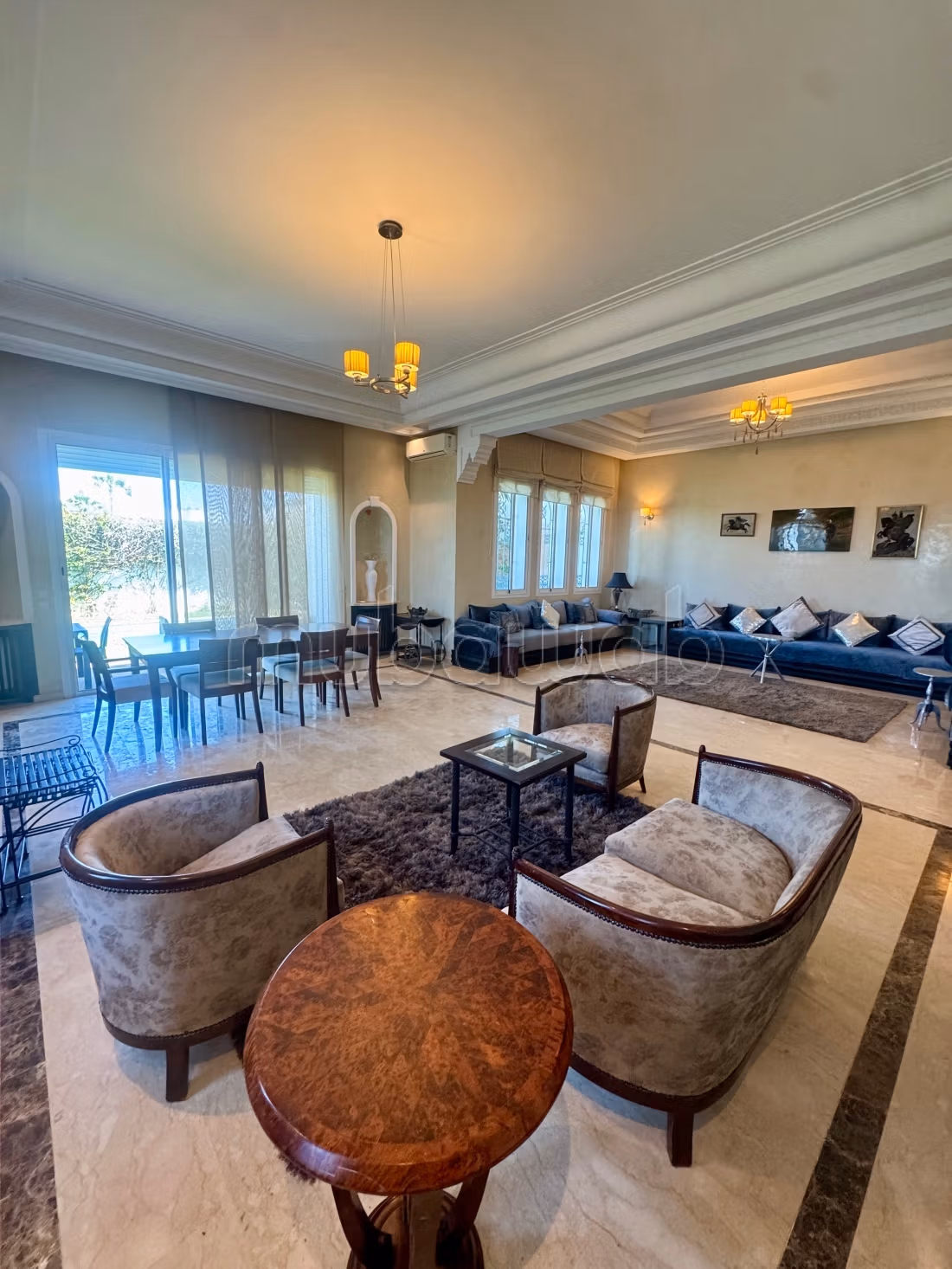 Furnished Villa 450 m² for rent in Casablanca — Photo 3