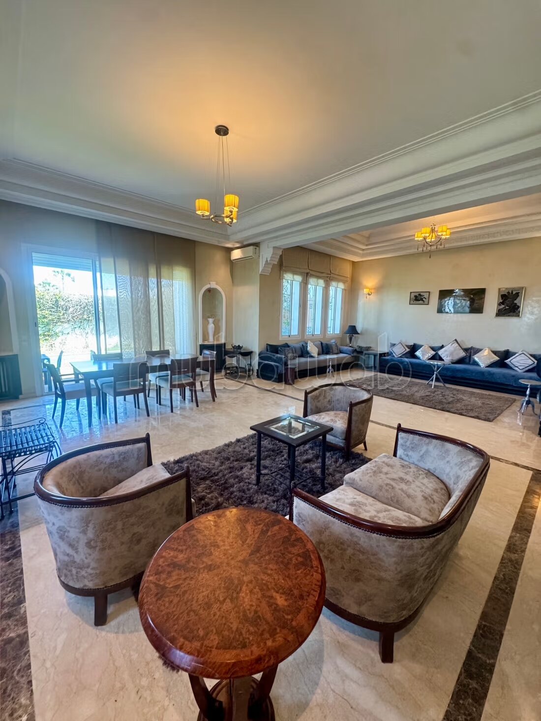 Furnished Villa 450 m² for rent in Casablanca — Photo 4