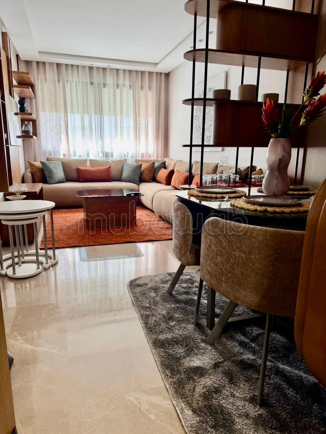 T2 Apartment 70 m² for rent in Rabat — Photo 9