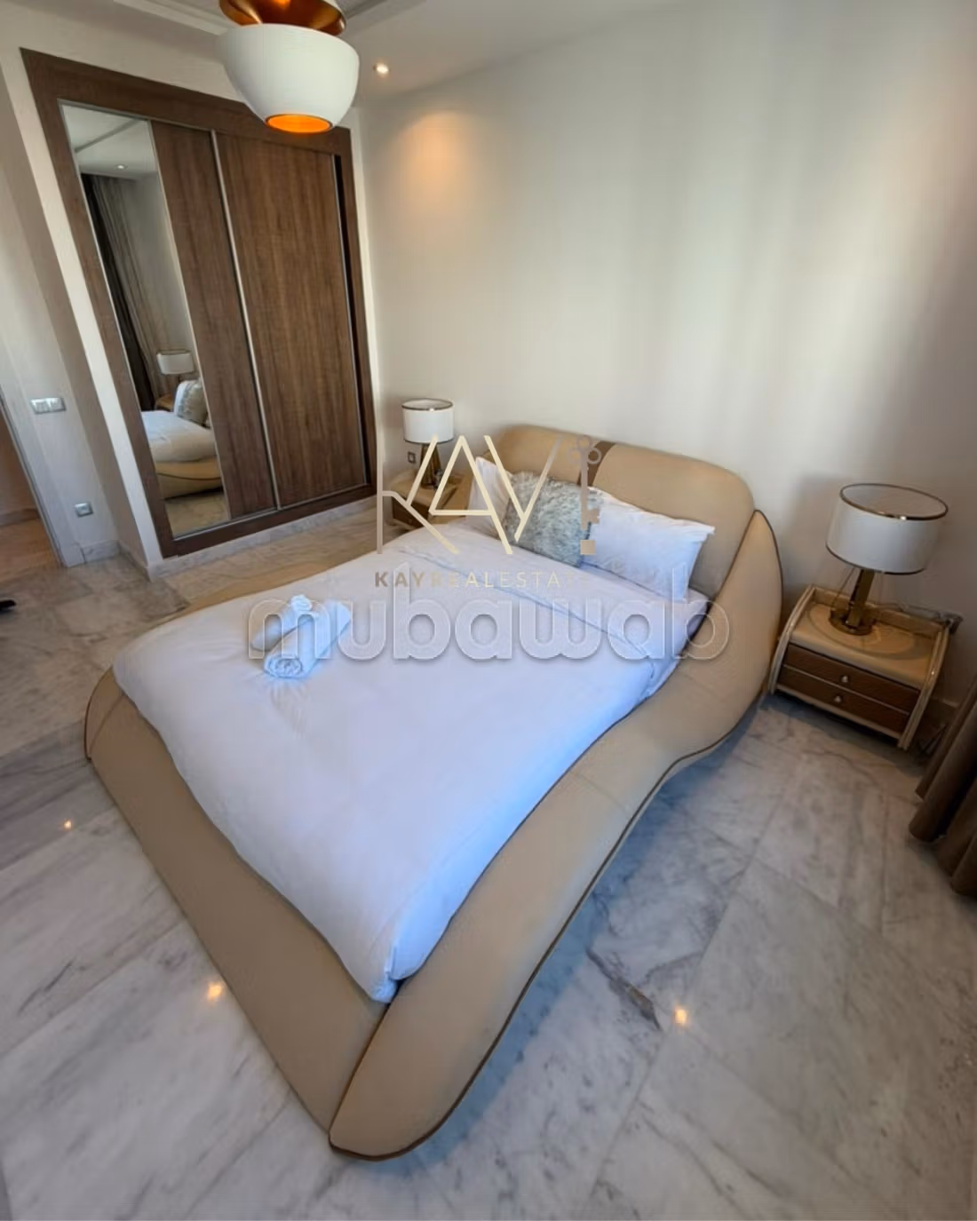 شقة 100 متر مربع للإيجار في طنجة (قريب من الشاطئ) — Photo 8