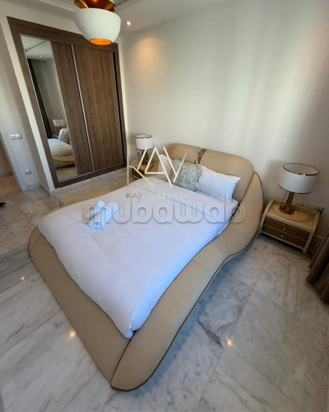 شقة 100 متر مربع للإيجار في طنجة (قريب من الشاطئ) — Photo 7