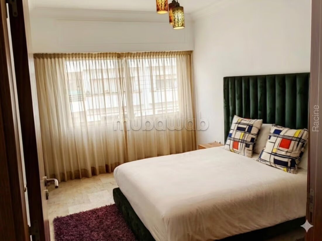 Modern Apartment 100 m² for Rent in Casablanca (Racine) — Photo 3