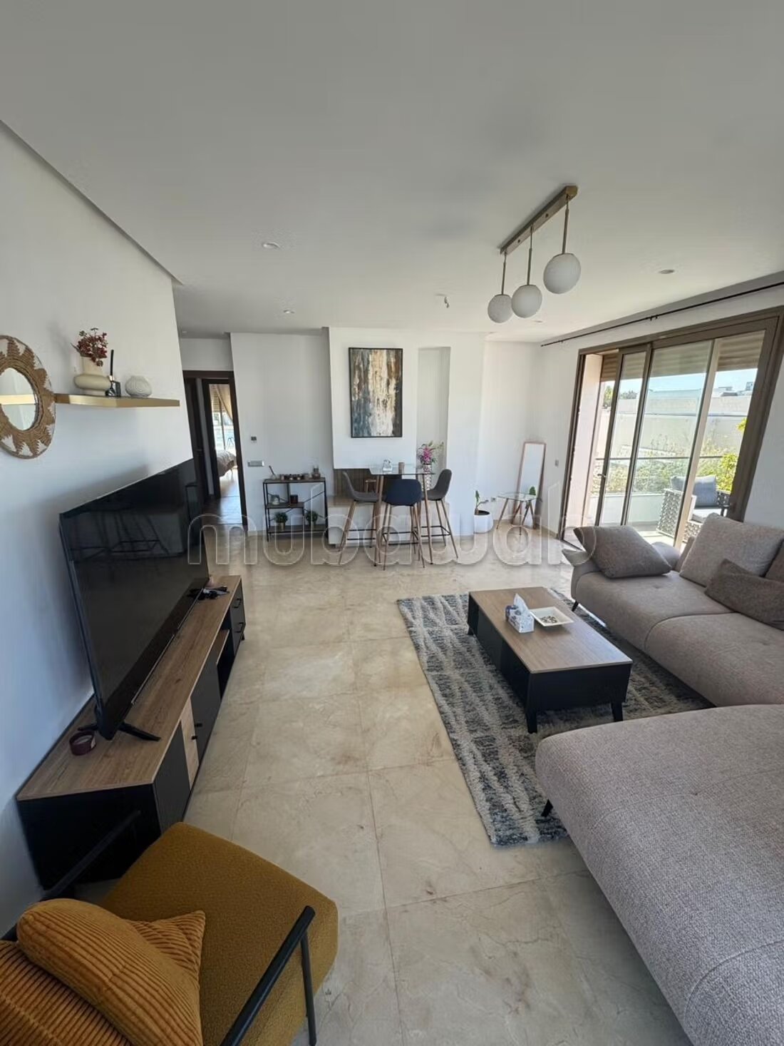 Appartement meublé 150 m² à louer à Rabat — Photo 7