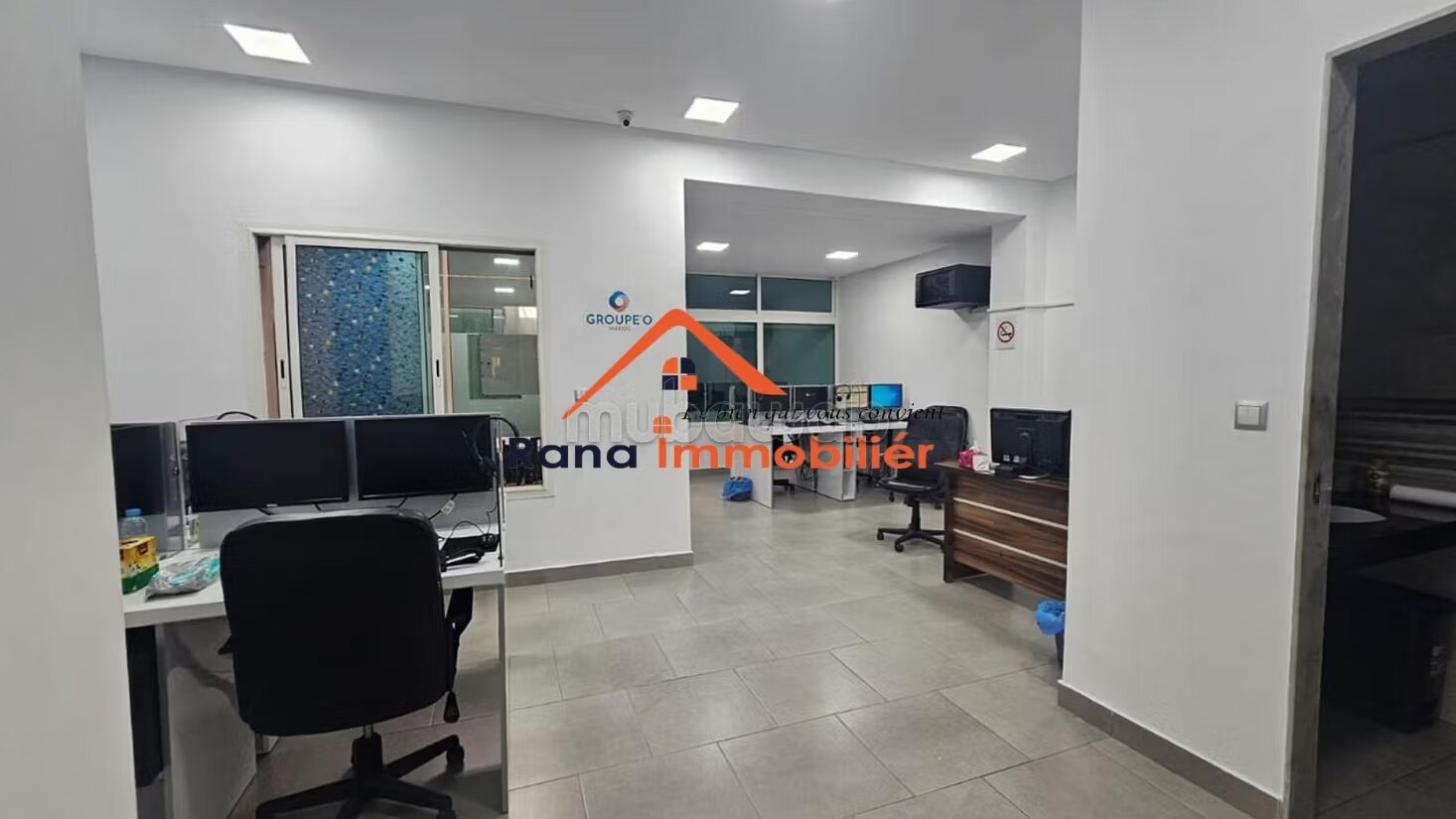 Office 110 m² for rent in Rabat (Agdal) — Photo 12