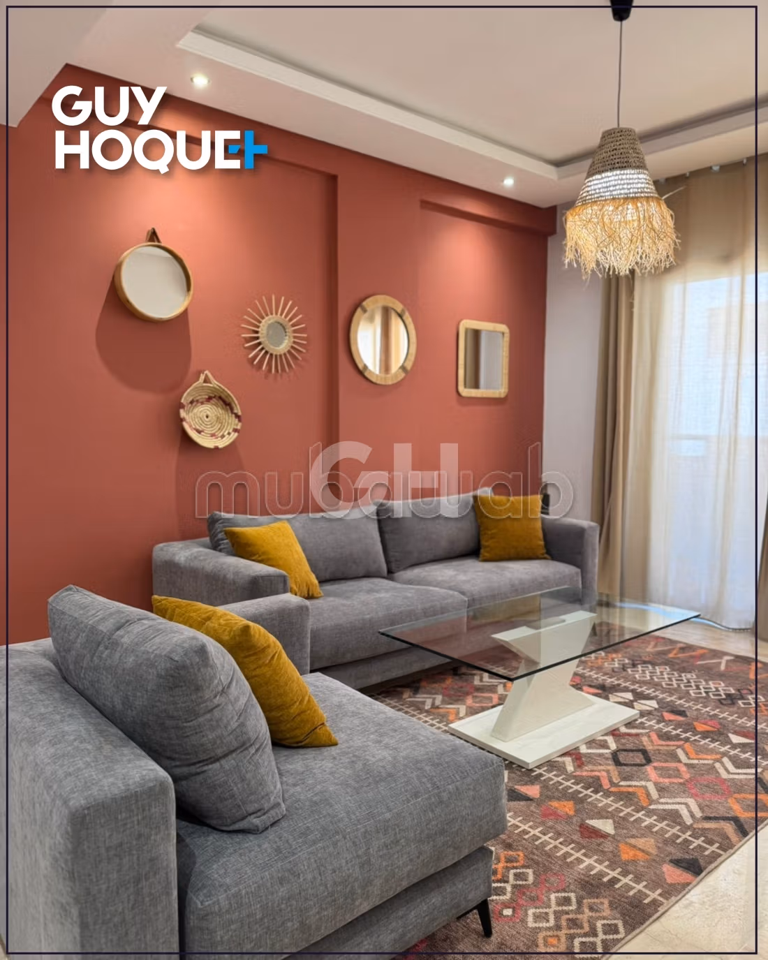 شقة ٧٢م٢ للإيجار في الدار البيضاء — Photo 2