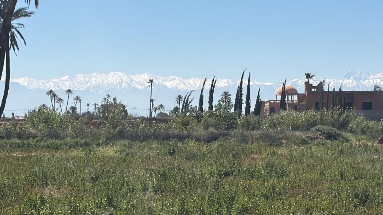 Titrated land of 13400 m² with clear view on Atlas for sale in Marrakech — Photo 6