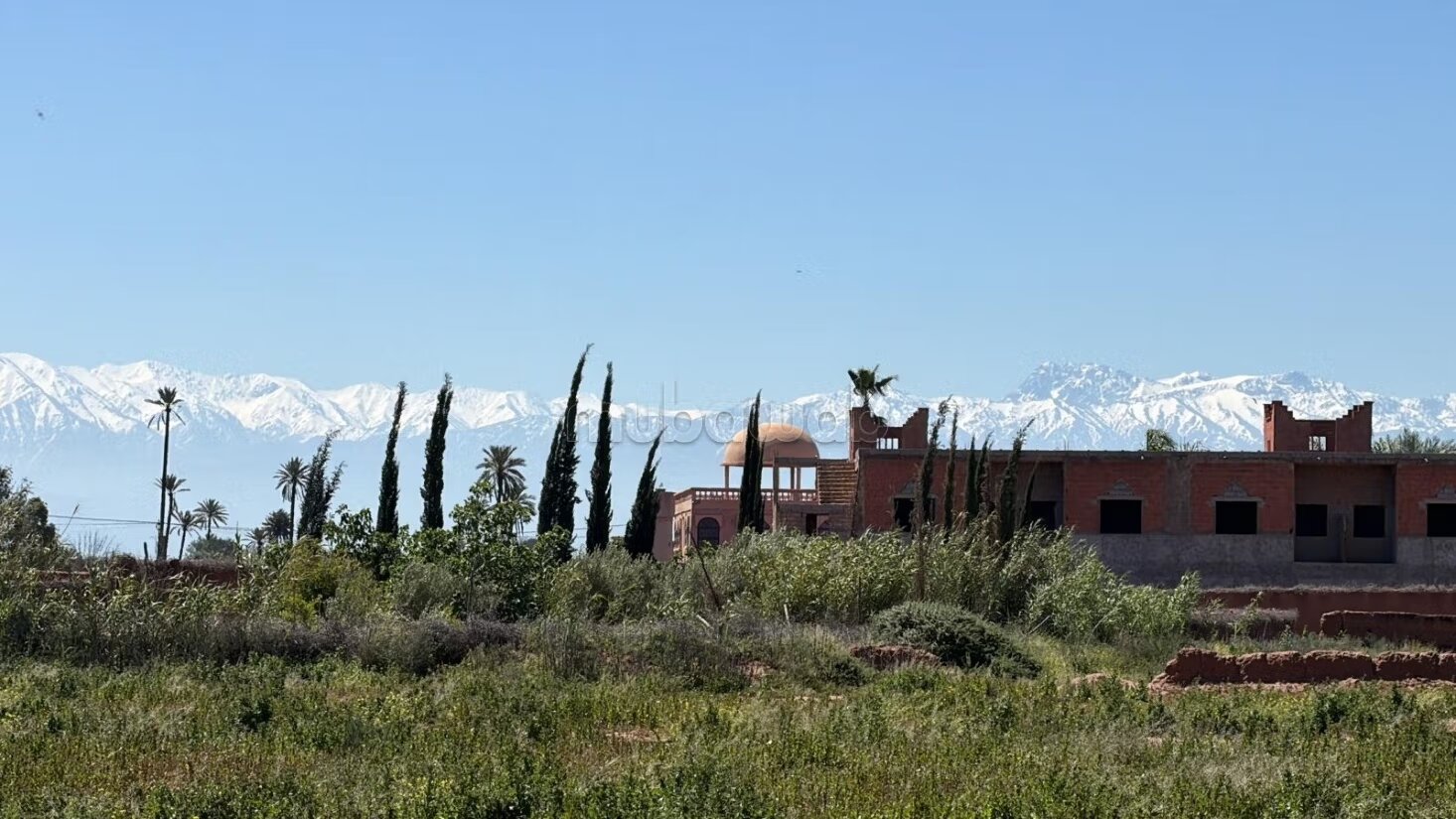 Titrated land of 13400 m² with clear view on Atlas for sale in Marrakech — Photo 9