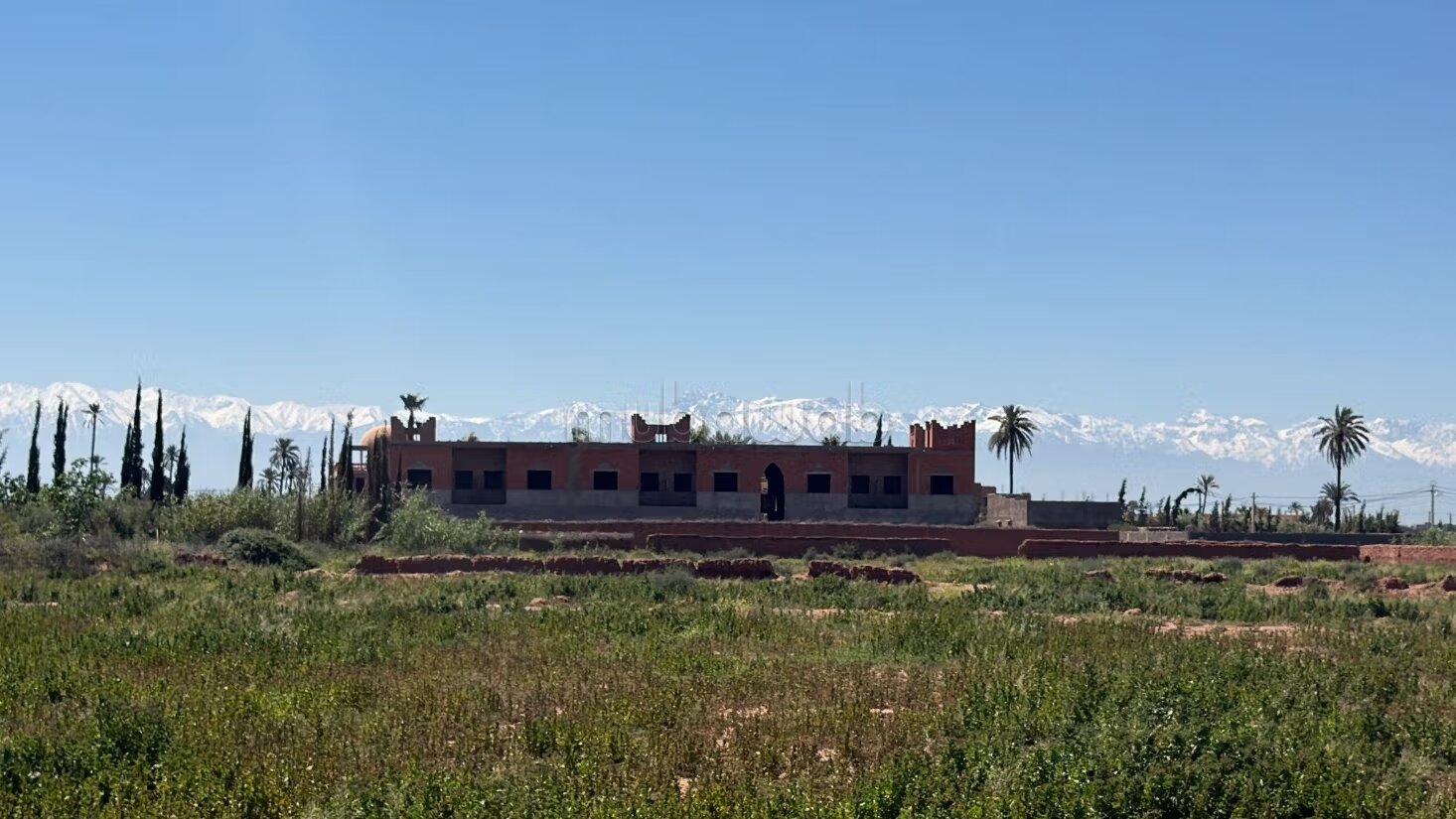 Titrated land of 13400 m² with clear view on Atlas for sale in Marrakech — Photo 10