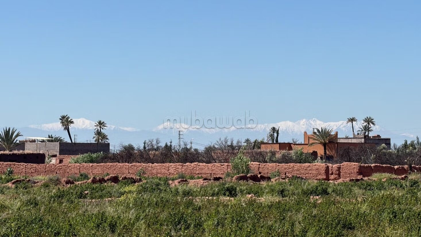 Titrated land of 13400 m² with clear view on Atlas for sale in Marrakech — Photo 13