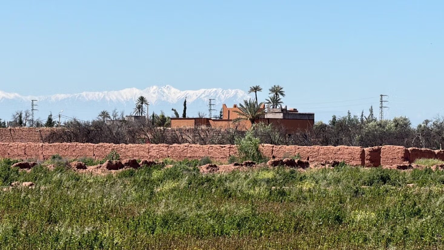 Titrated land of 13400 m² with clear view on Atlas for sale in Marrakech — Photo 14