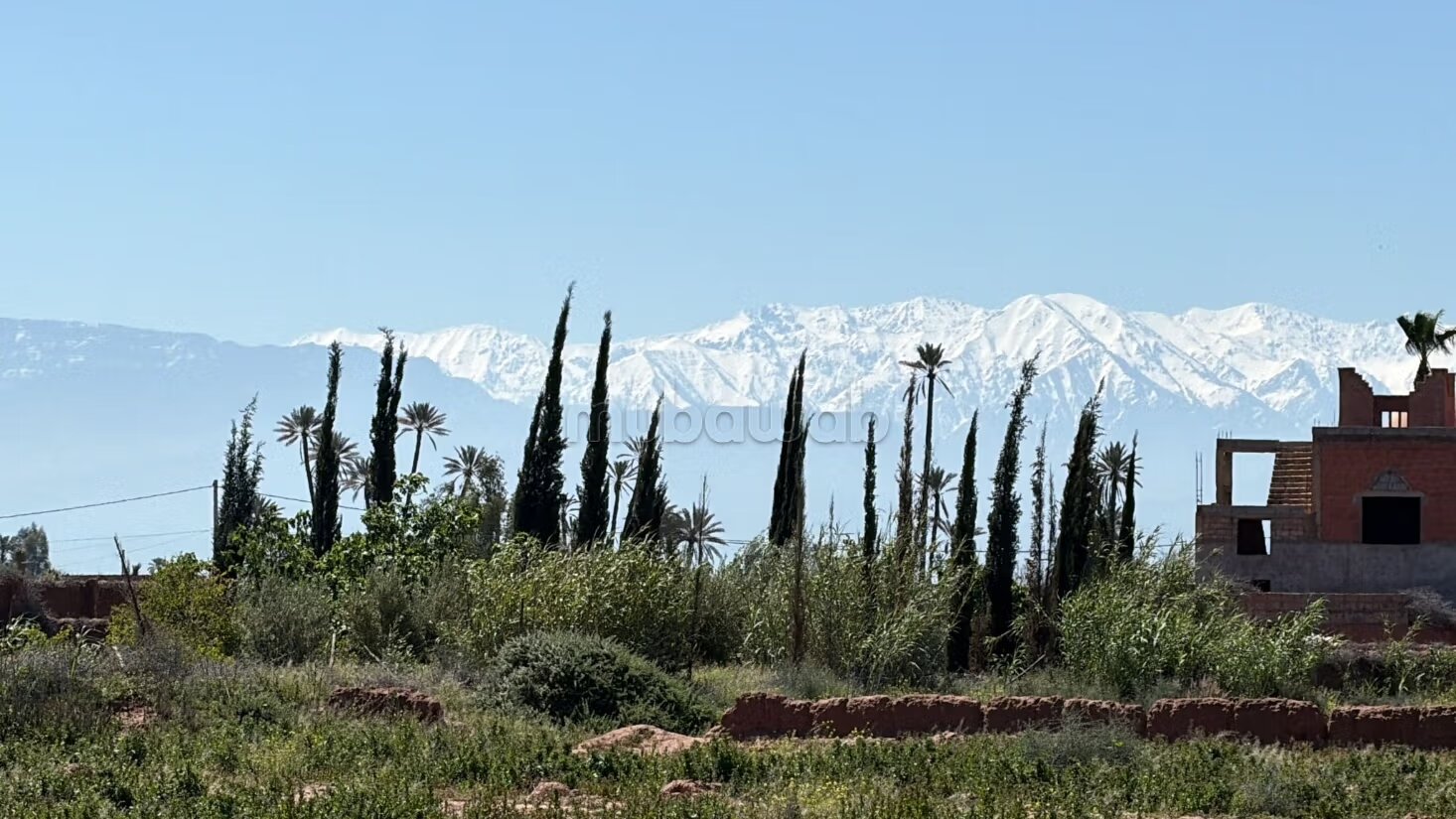 Titrated land of 13400 m² with clear view on Atlas for sale in Marrakech — Photo 21